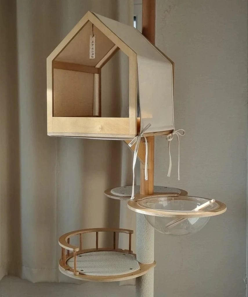 SITOROOM 猫家具 SITO Cat Tower - 爪とぎマットのコピー