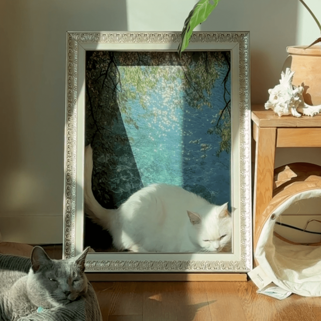 猫とアートの家 – Sorbet